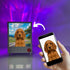 Personalized pet night light with serene moonlit design
