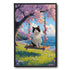 Swing Pet Oil Painting