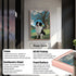 Custom Border Collie pet portrait, personalized dog painting with a rose gold frame, perfect pet wall art gift.