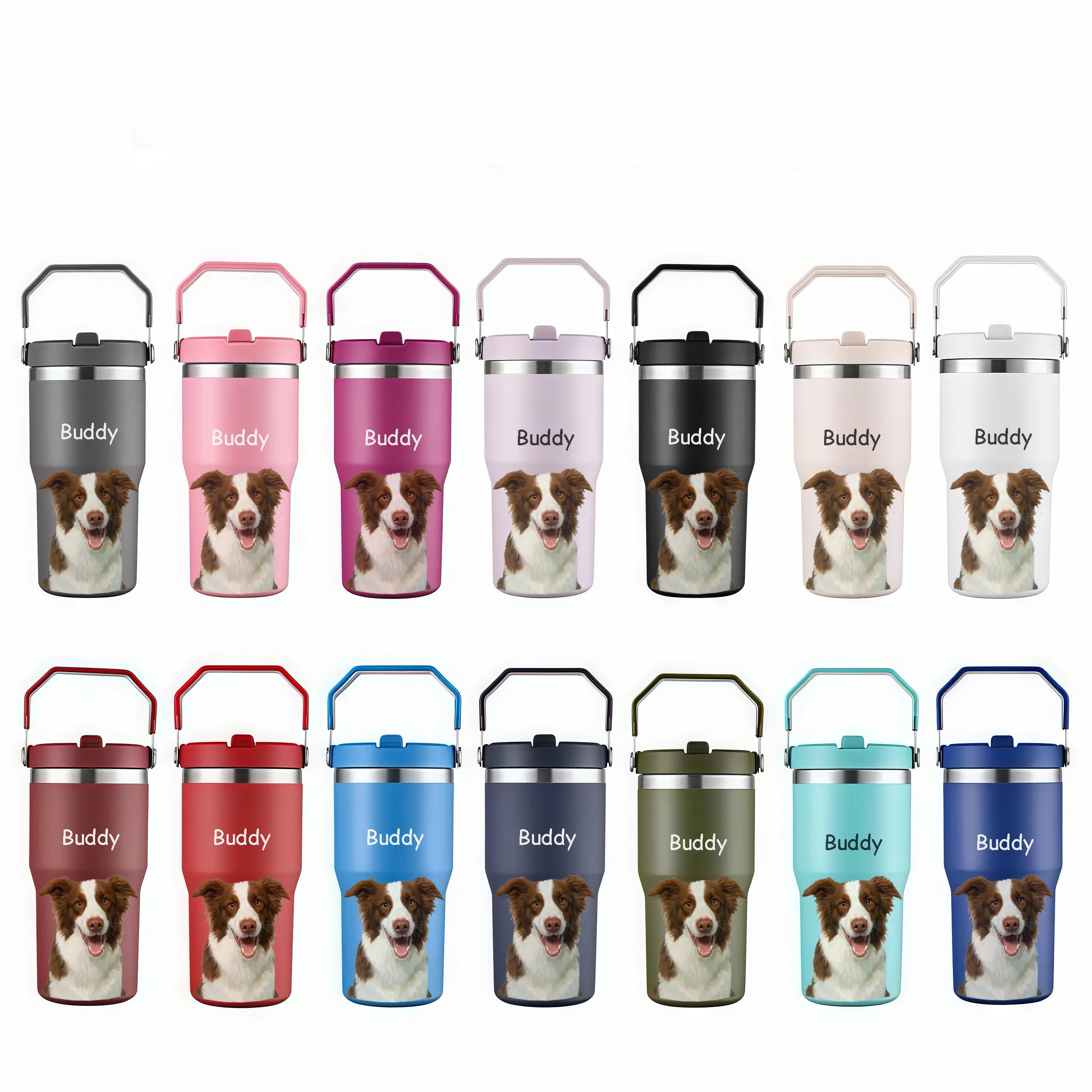 Hand-Painted Insulated Tumbler