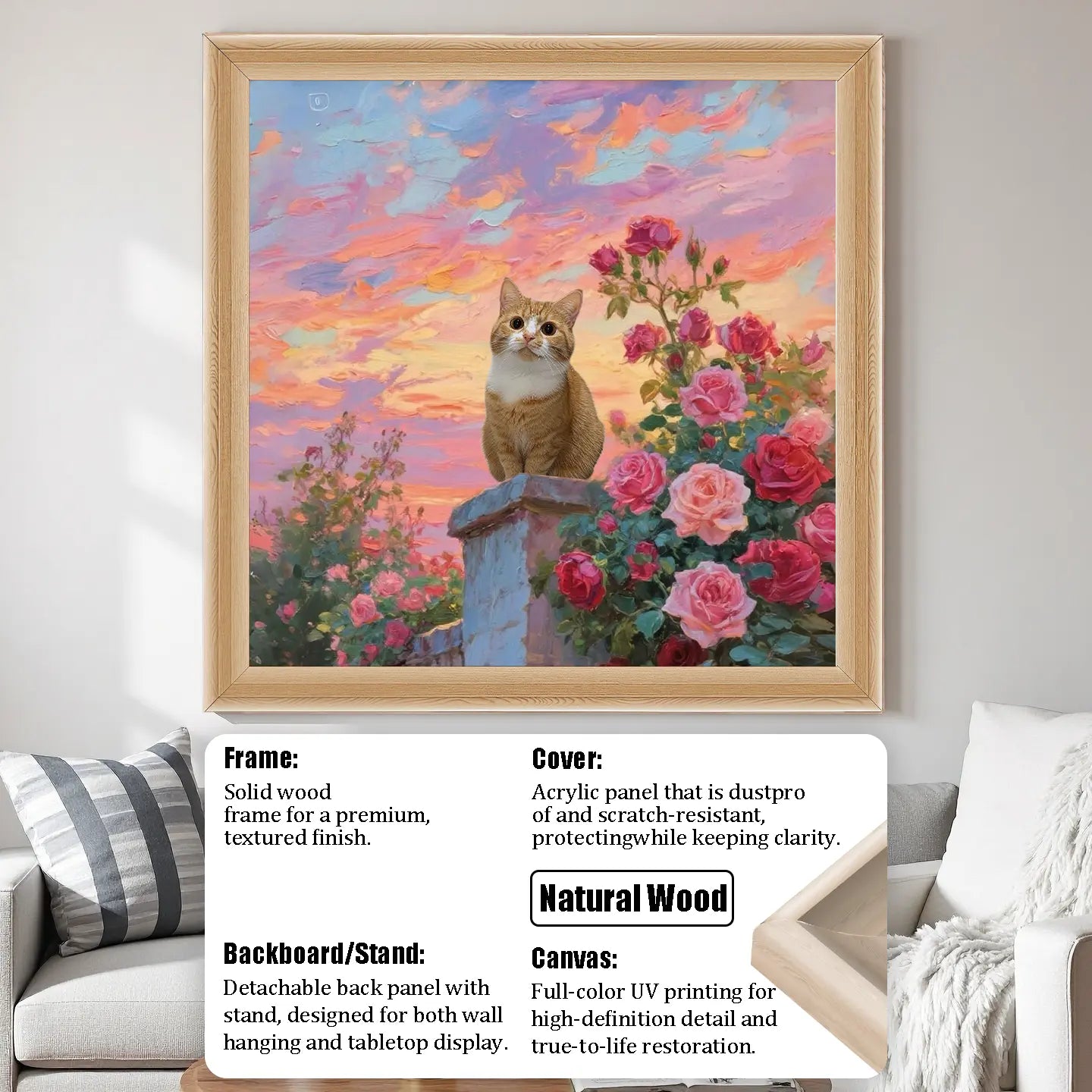 Rose Petal Dreams Pet Portrait
