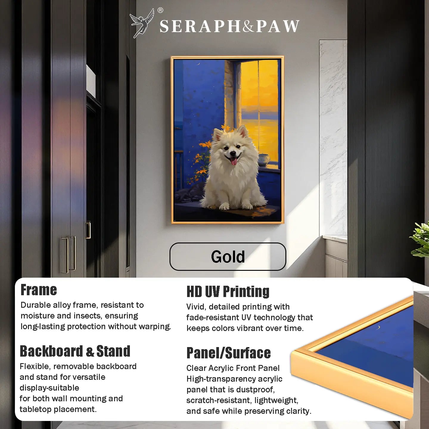 Twilight Glow Pet Portrait